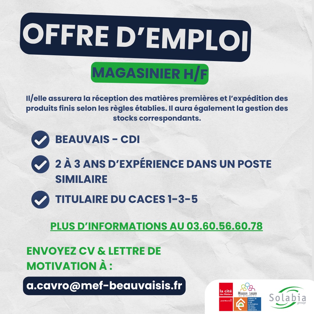 Sitemapcdatahttpkniqoocomoffre D Emploi Magasinier