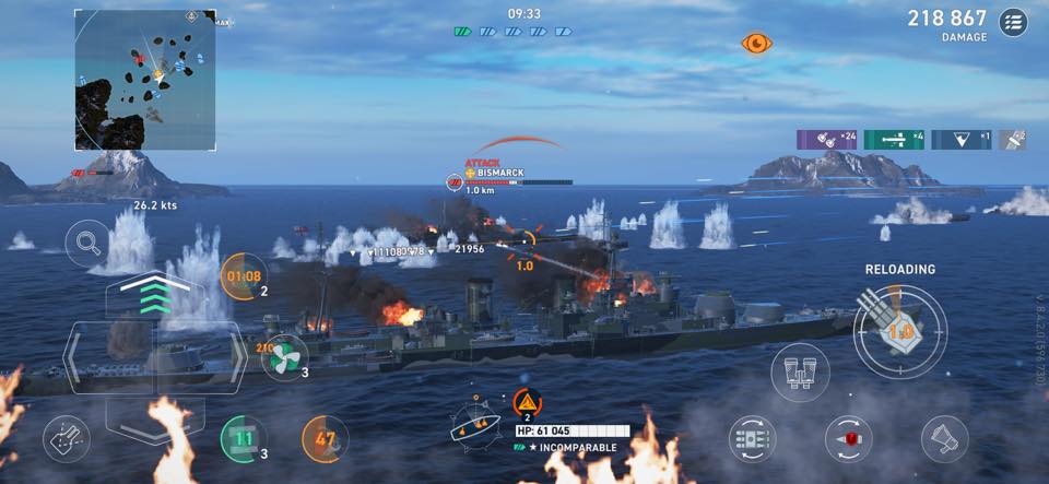 専用☺︎ World of Warships Legends adds console-style camera angle for