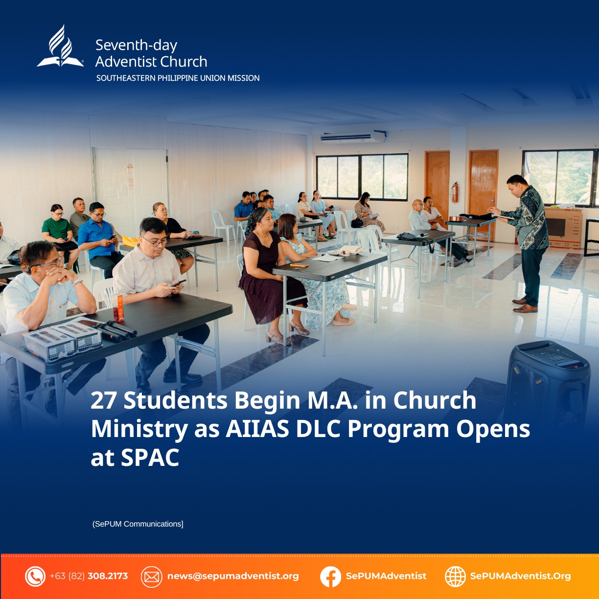 Seventh-day - South Philippine Adventist College | Graduate Studies ...