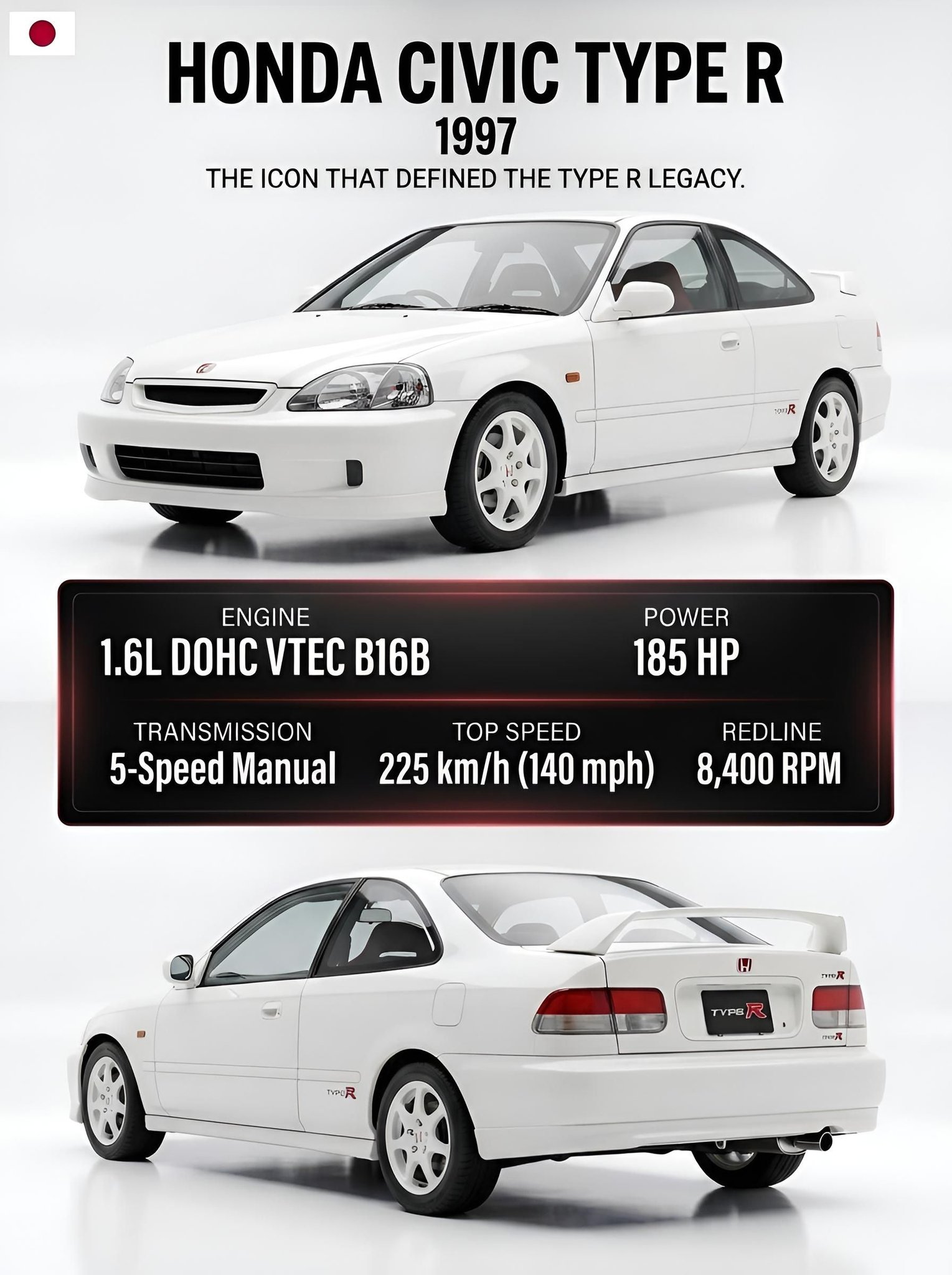 1997 Honda Civic Type R (Ek9)