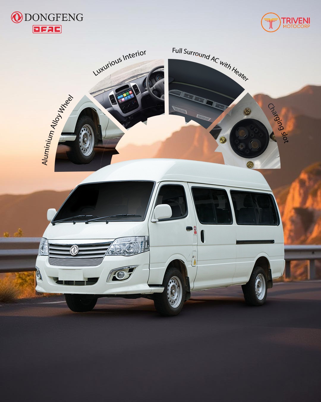 Triveni - Power meets comfort on every journey. 🚐 Introducing the ...