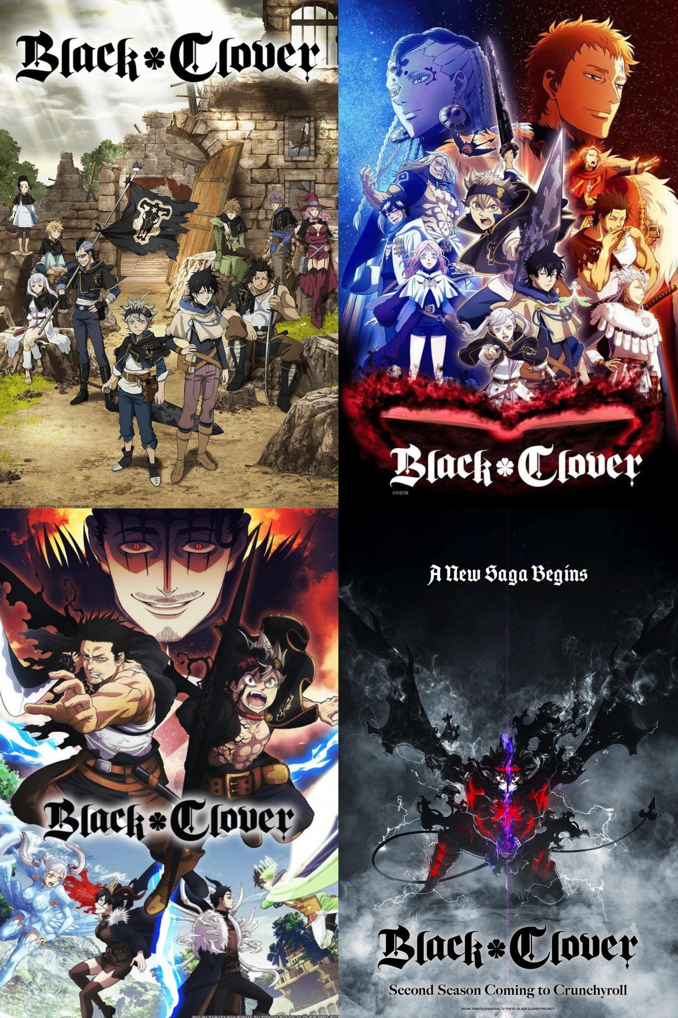 Black Clover Monster Trio???️ #blackclover