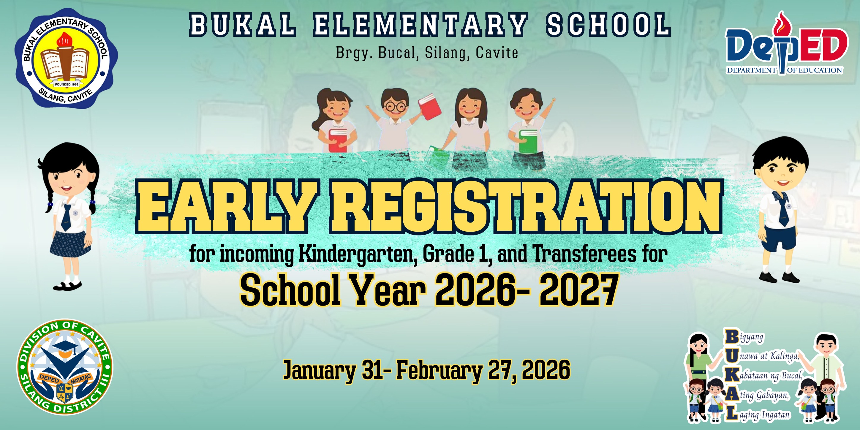 DepEd - Early Registration for School Year 2026- 2027 January 31 ...