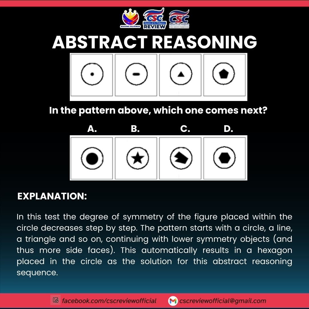 CivilService - Civil Service Exam 2026 Review: Abstract Reasoning. # ...