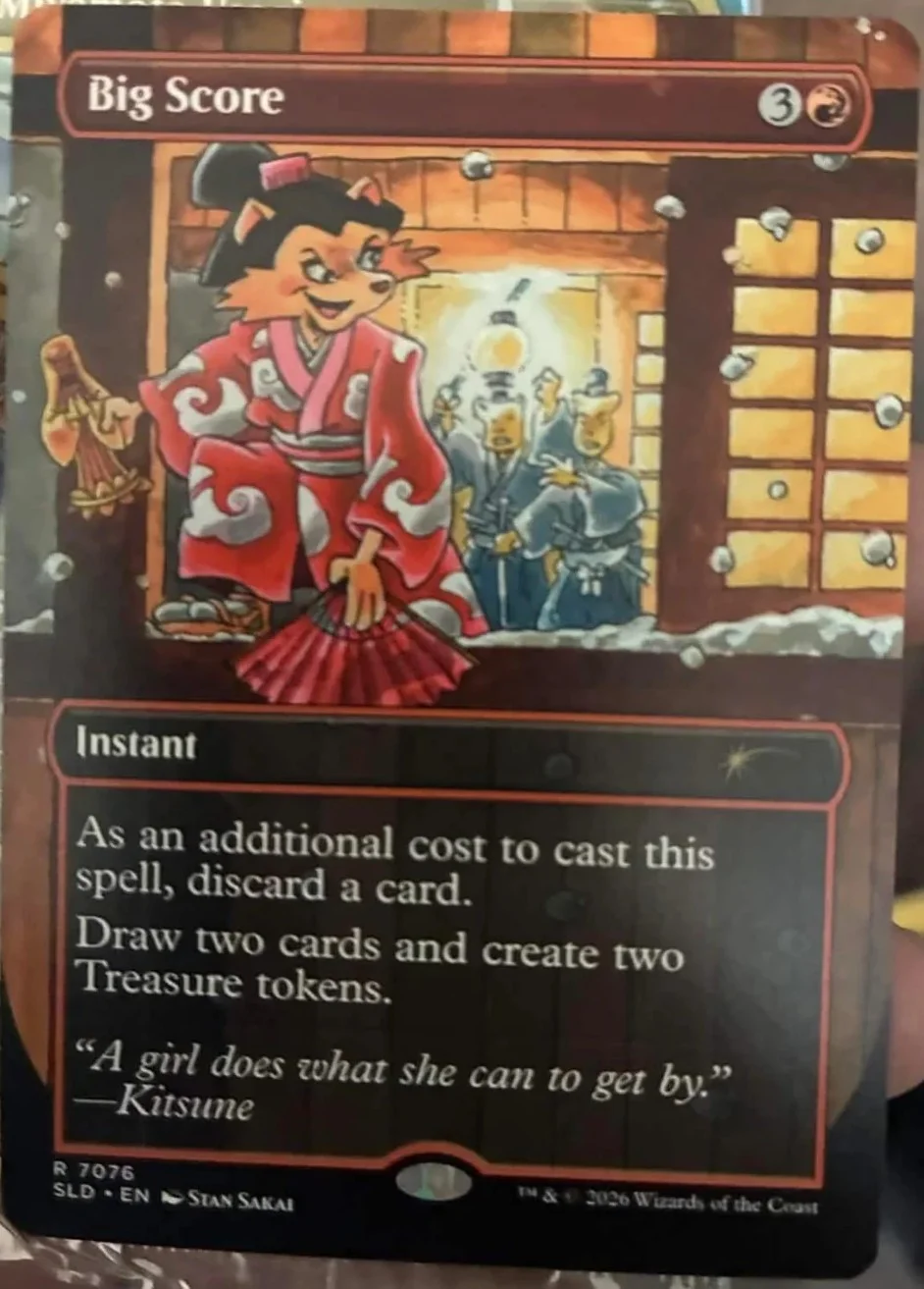 TMNT x MTG Stan Sakai Secret Lair I am absolutely loving the