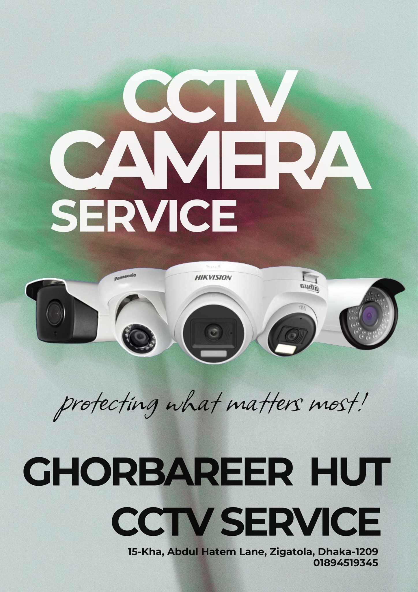 Ghorbareer Hut CCTV Service | Dhaka