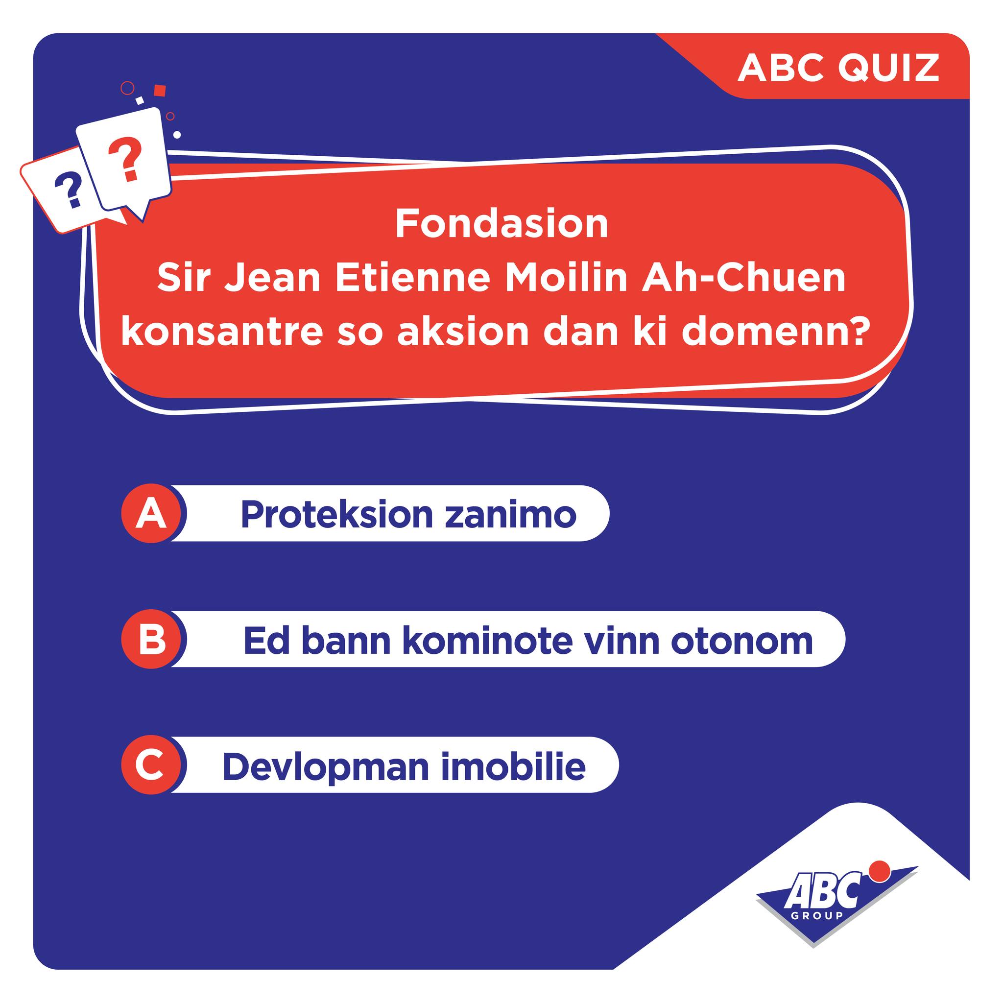 ABC Group - Testez vos connaissances ! Commentez A, B ou... | Facebook