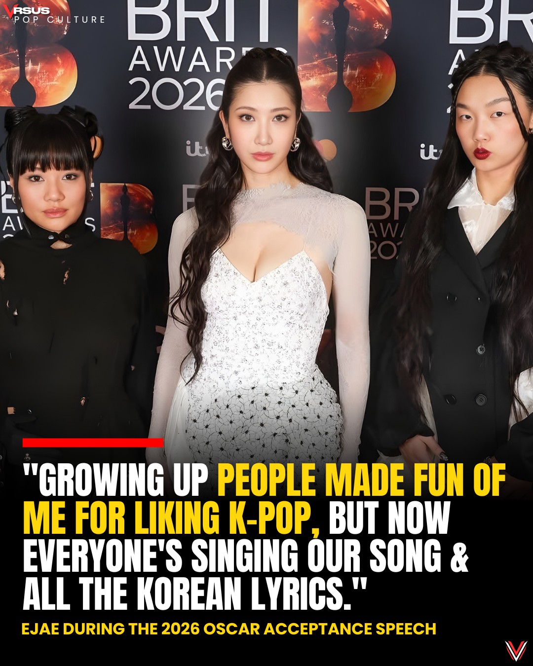 EJAE Marks a First for K Pop at the Oscars: KPop Demon Hunters