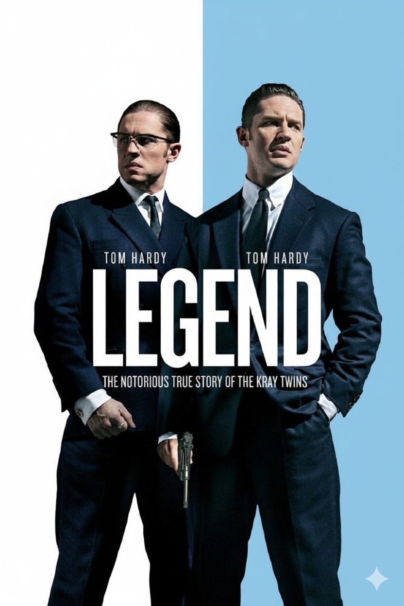 Series - 🎬 Legend (2015) 🕶️🔫 Tom Hardy doesn’t just play the Kray twins ...
