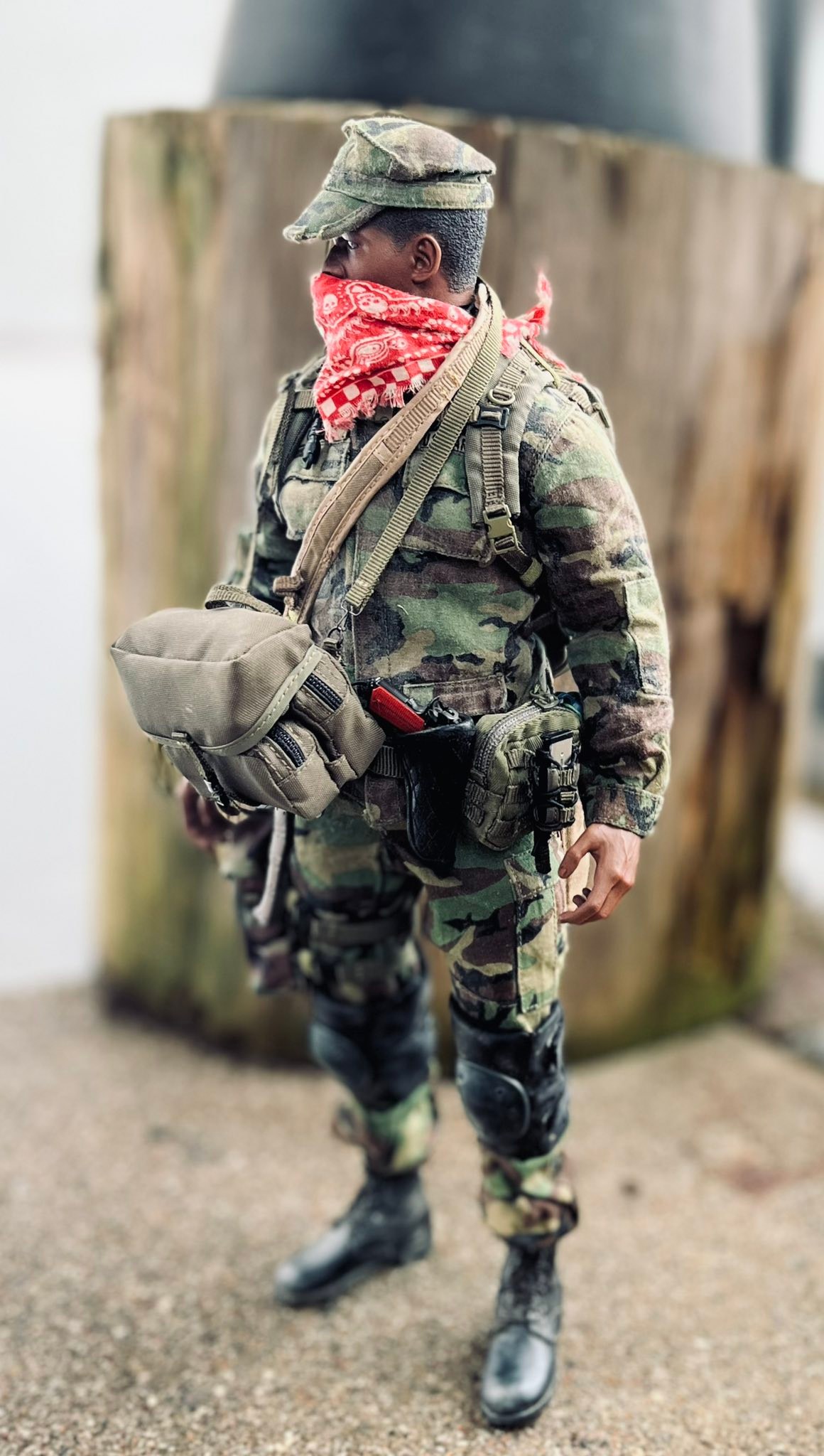 Navy Seal Riverine Ops Rifleman Woodland Camo Version