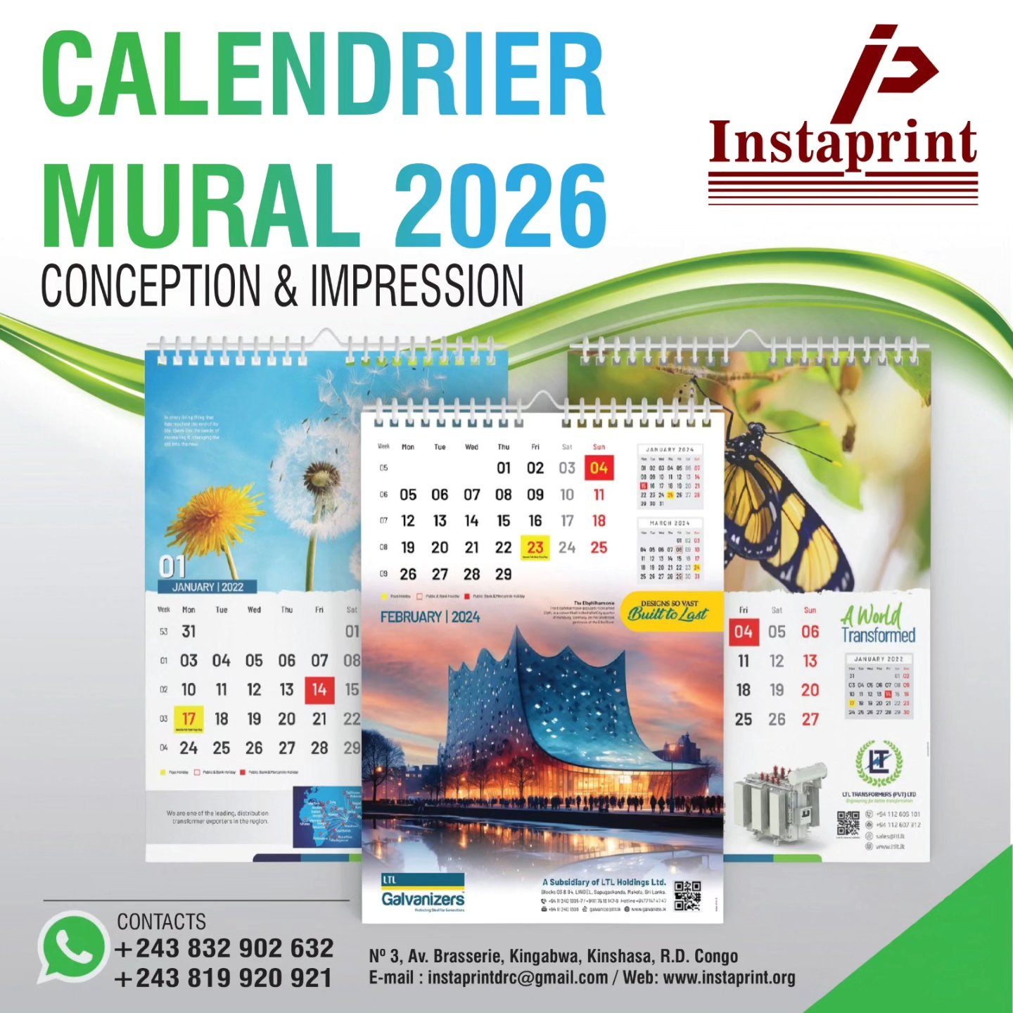 Imprimerie Instaprint | Kinshasa