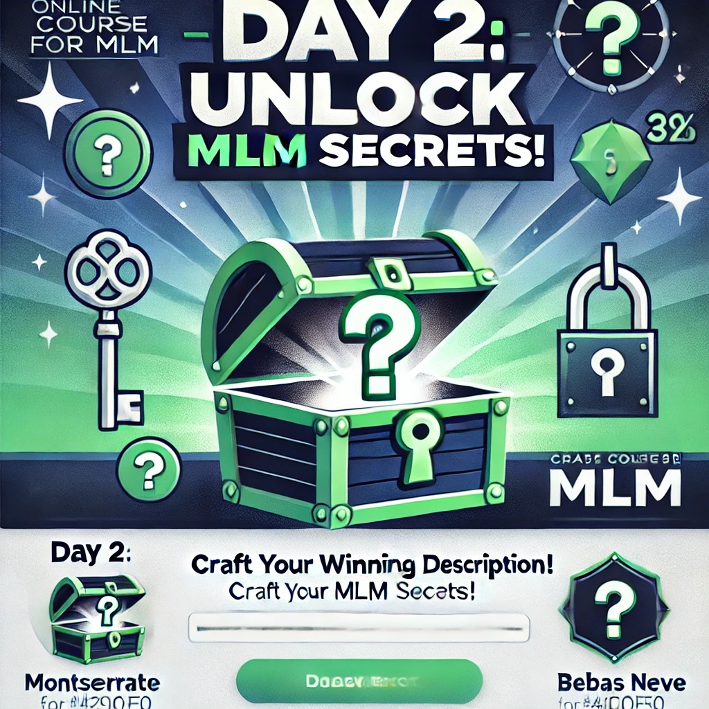 🚀 Day 2 : Unlock MLM Secrets with... - Online Course For MLM | Facebook