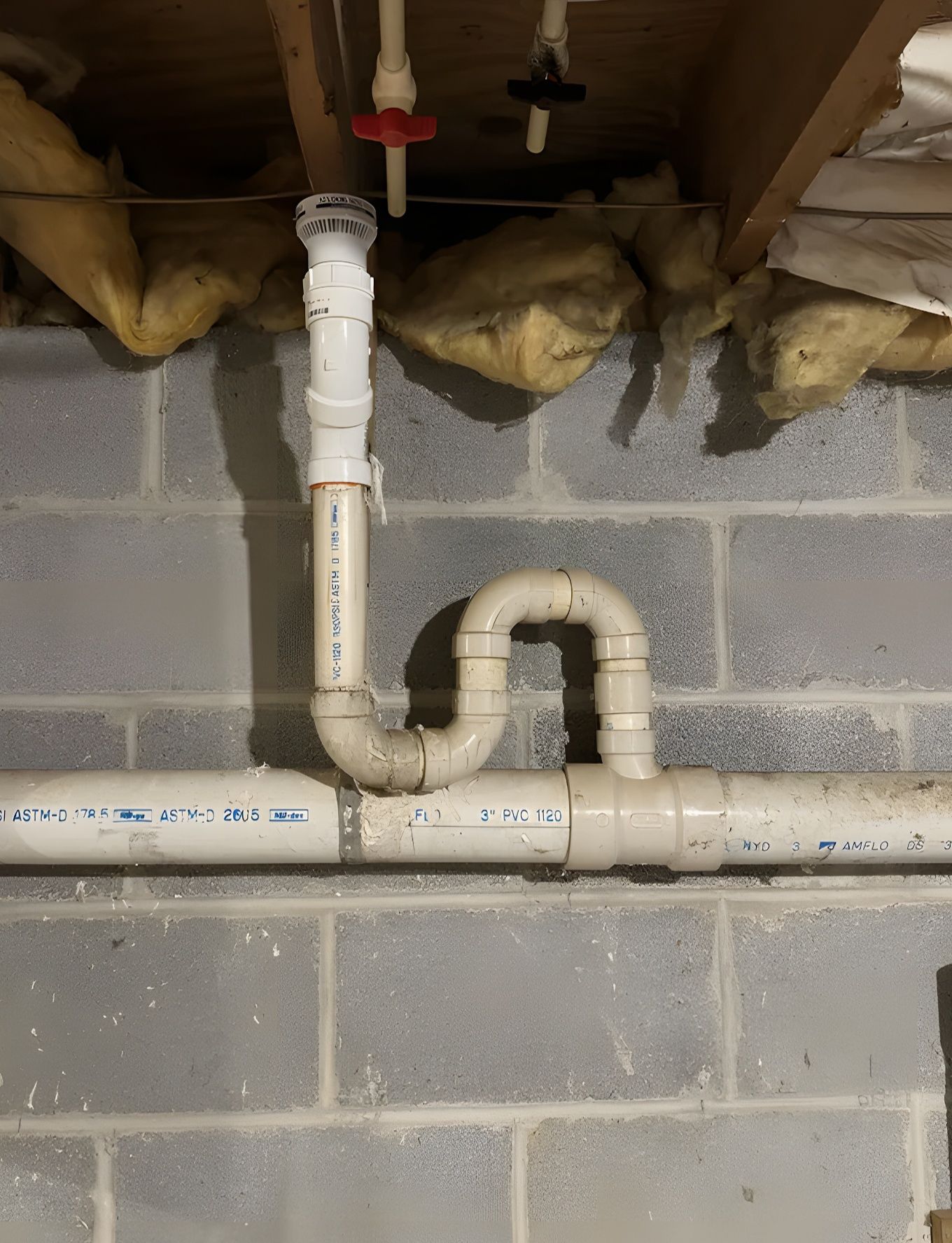 replumb - What is the purpose of this p-trap vent? | Facebook