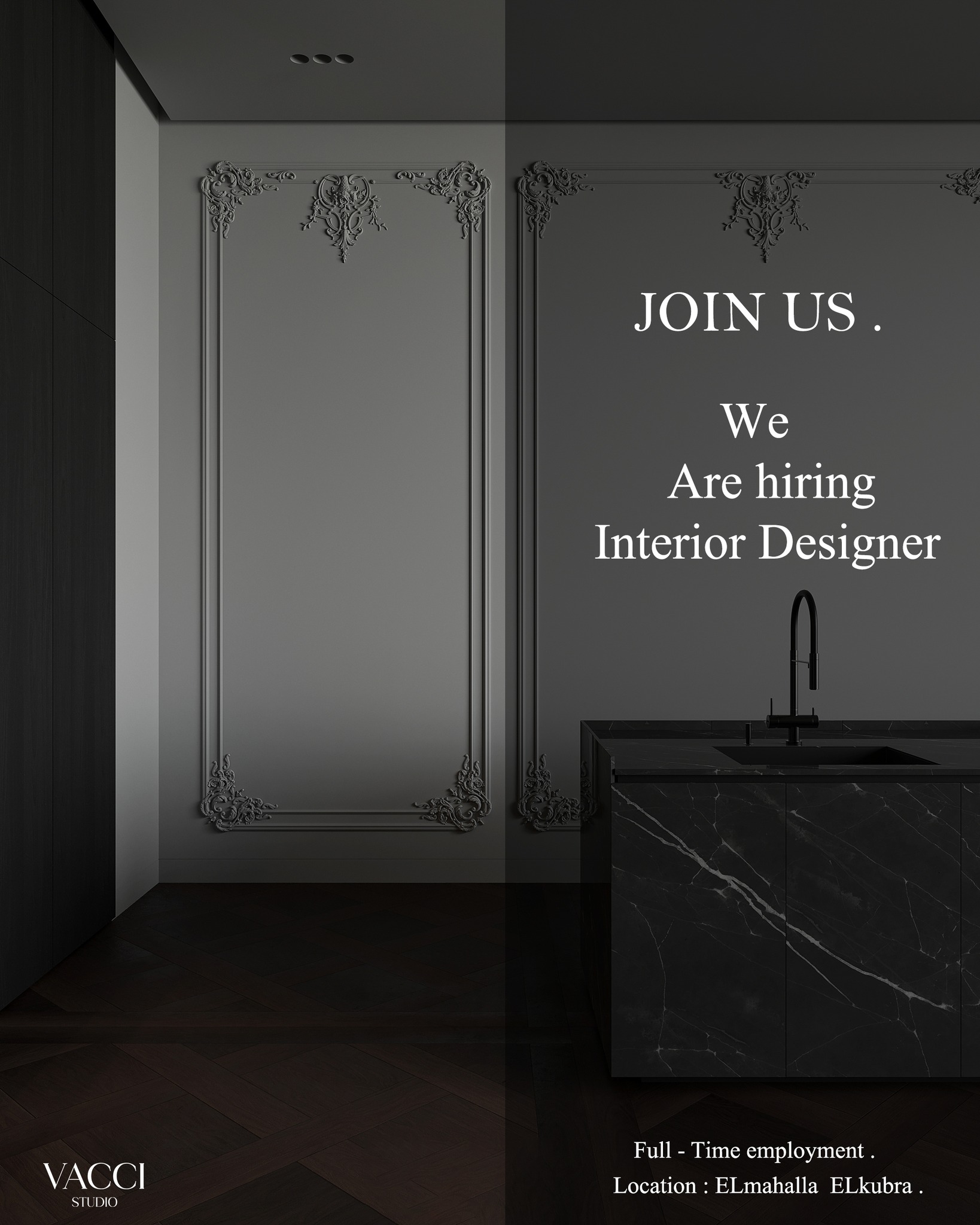 VACCI - We are hiring interior designer Requirements : * from 0- 3 ...