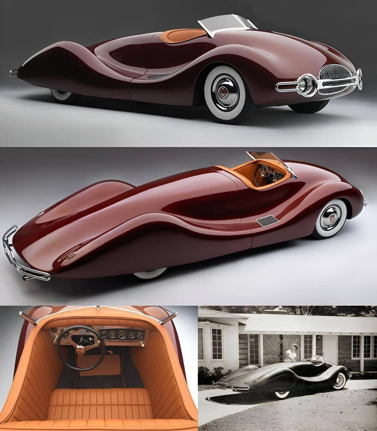 1948 Buick Streamliner designed by Norman E. Timbs