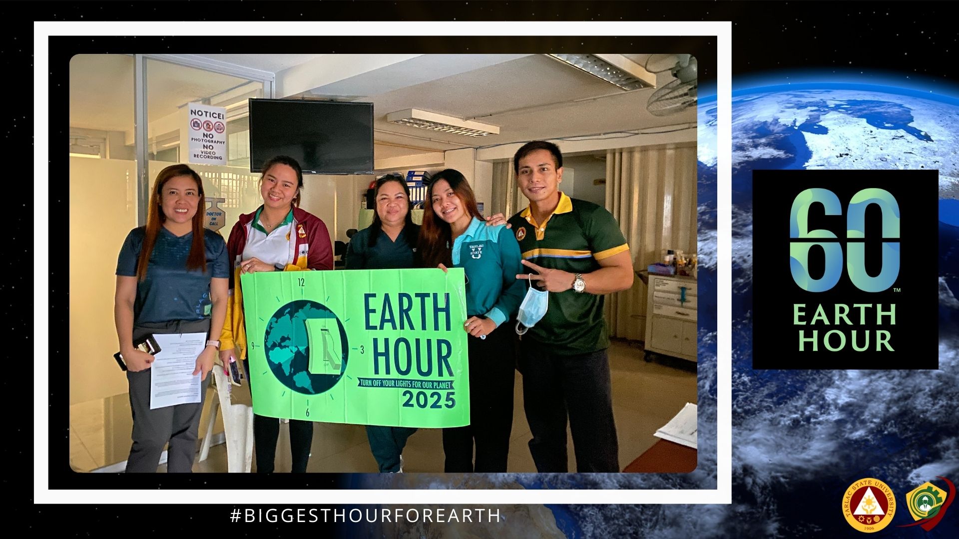 Yesterday, March 21, 2025, the Tarlac State University joined our Earth ...