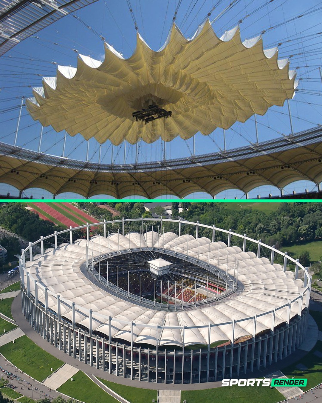 SportsRender - 10 Stadium Roof Designs That Are Just Too... | Facebook