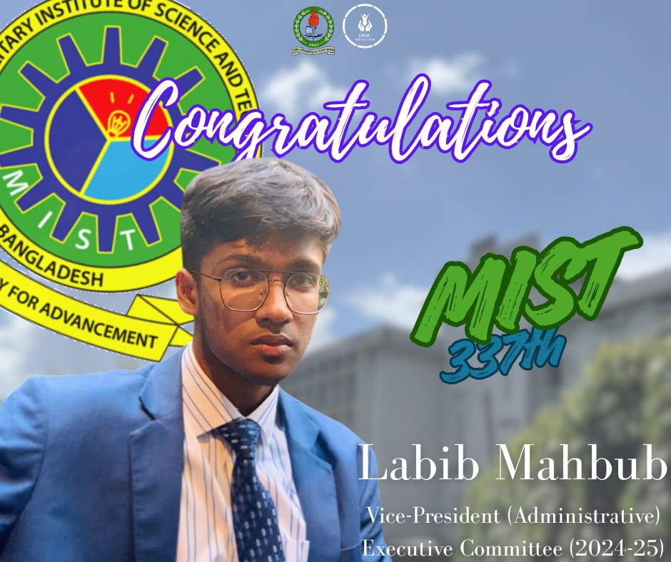 DRMC - We proudly congratulate Labib Mahbub, our former Vice President ...