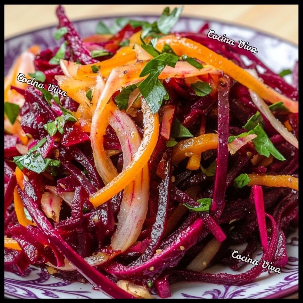 Cocina - Ensalada Rallada de Betabel y Zanahoria con Cebolla 🥗🧅 ...
