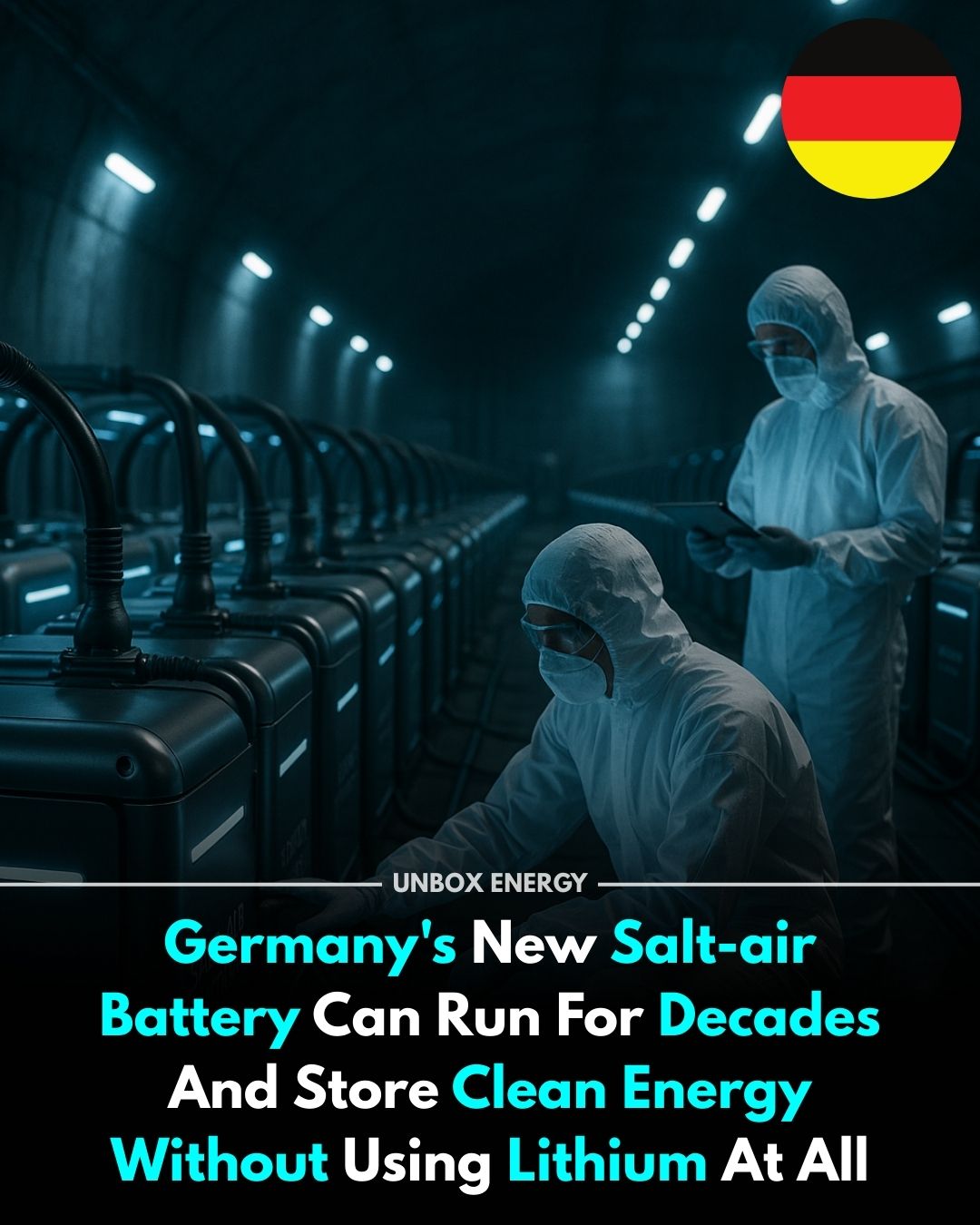 Unbox - Germany has unveiled a breakthrough in energy storage: the salt ...