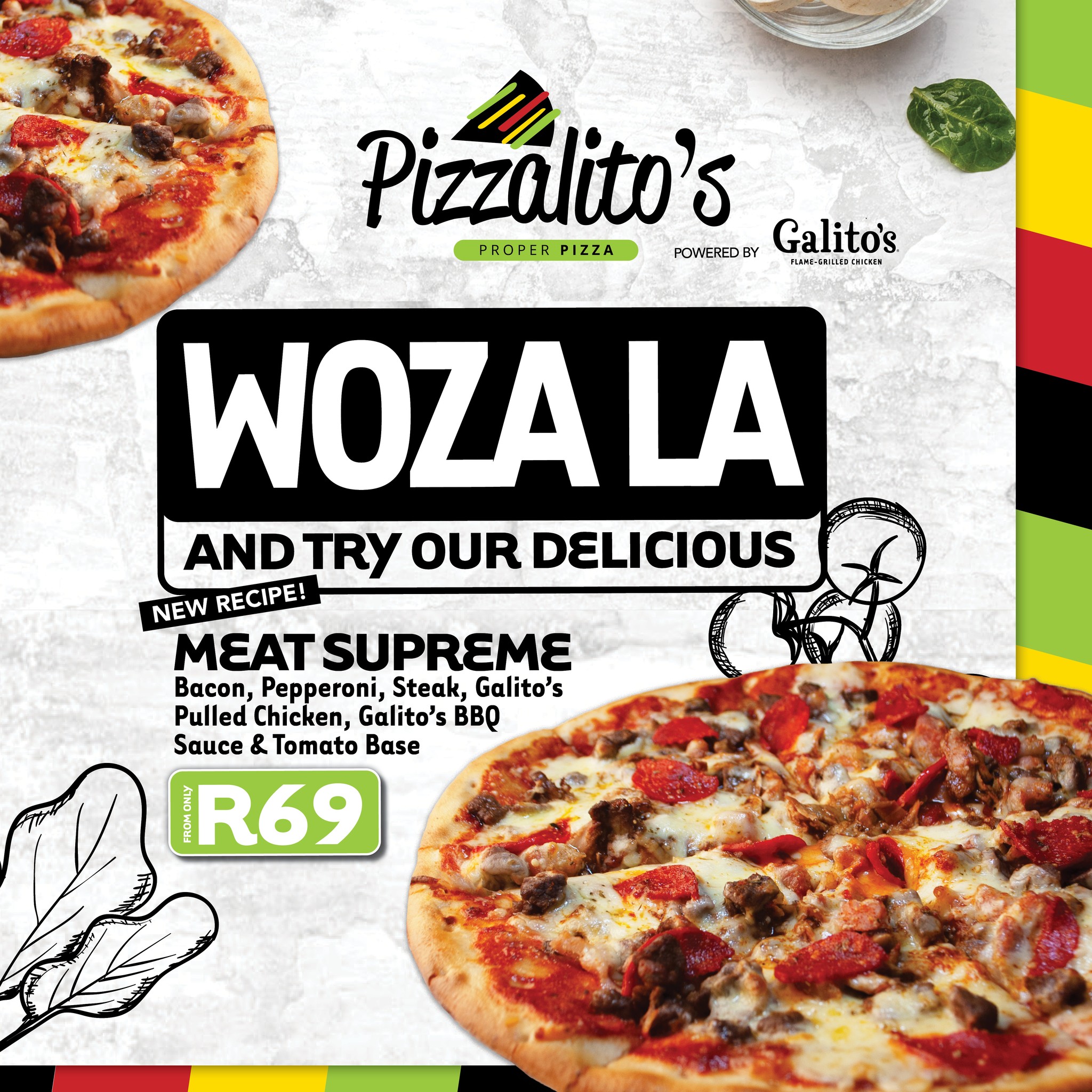 Pizzalito's - 😎 WOZA LA, PizzaFam! 🔥 HOT pizza flavours have landed at ...