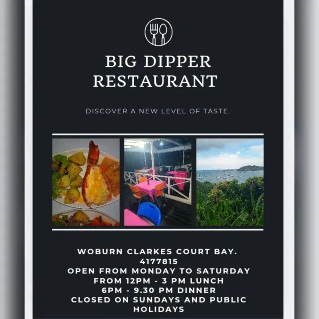 The Big Dipper Seafood restaurant and bar | Saint George's