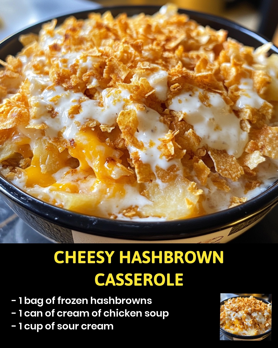DUMP - Cheesy Hashbrown Casserole Looking for a delicious and ...