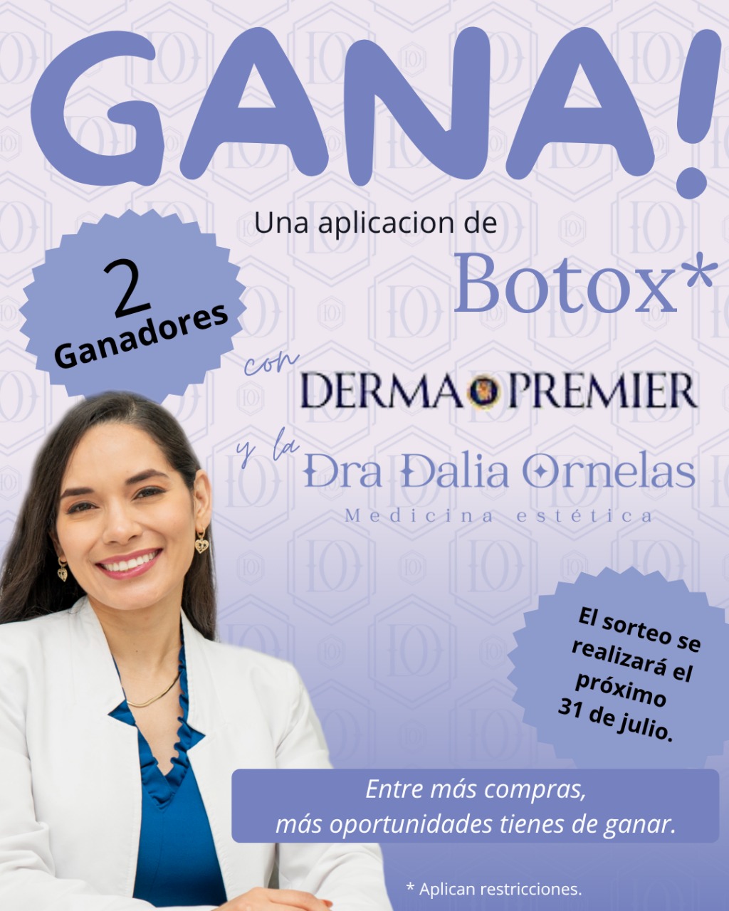 🎉 ¡GIVEAWAY BOTOX! 🎉 Seguimos... - Dra. Dalia Ornelas | Facebook