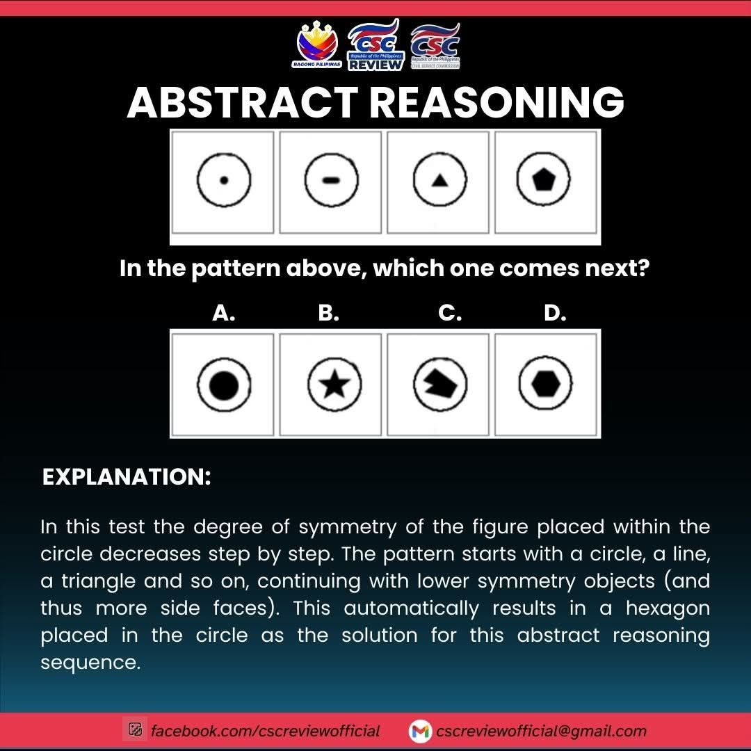 CivilService - Civil Service Exam 2026 Review: Abstract Reasoning. # ...