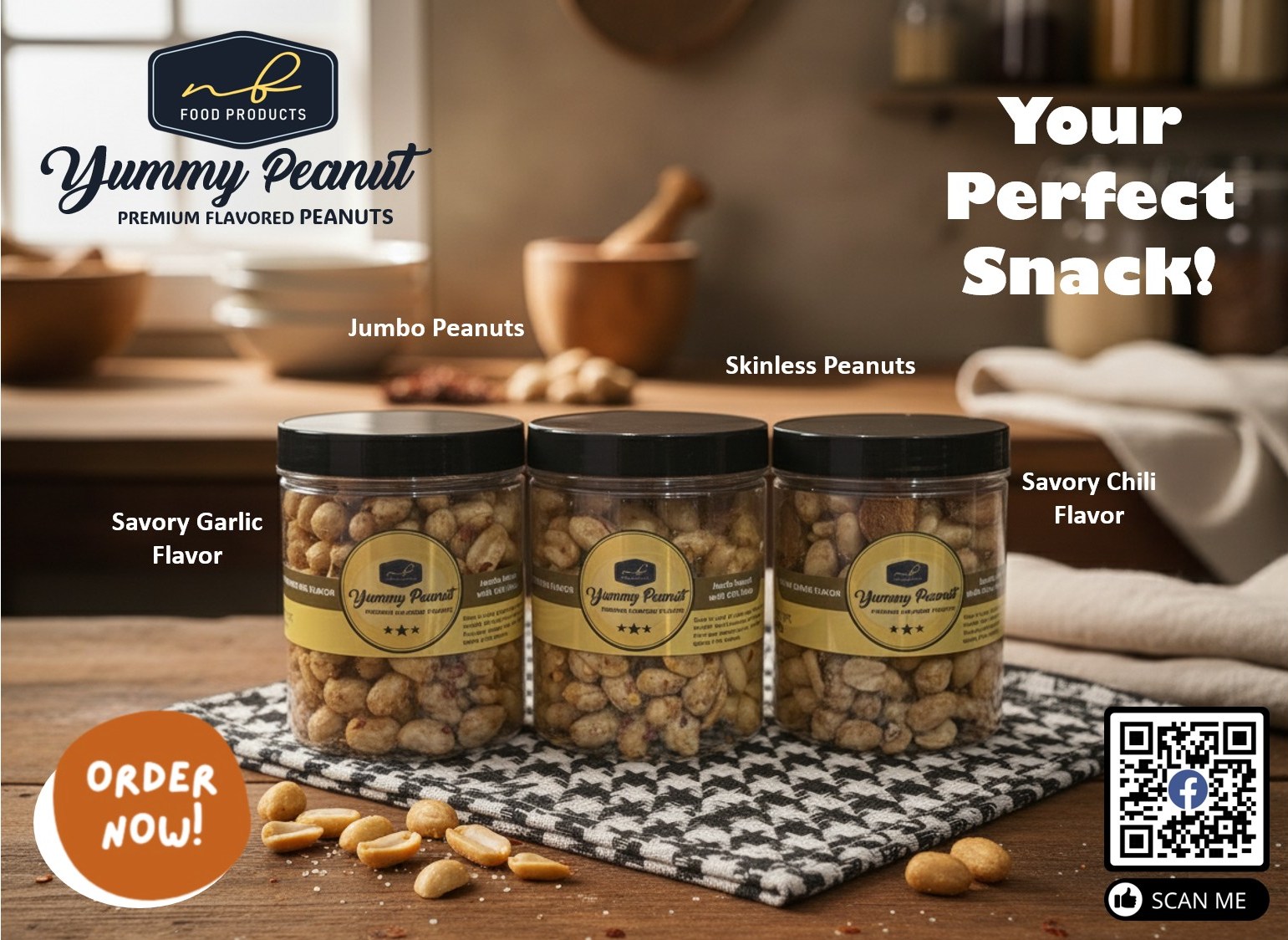 Yummy - Introducing our new skinless peanuts, now available in two ...