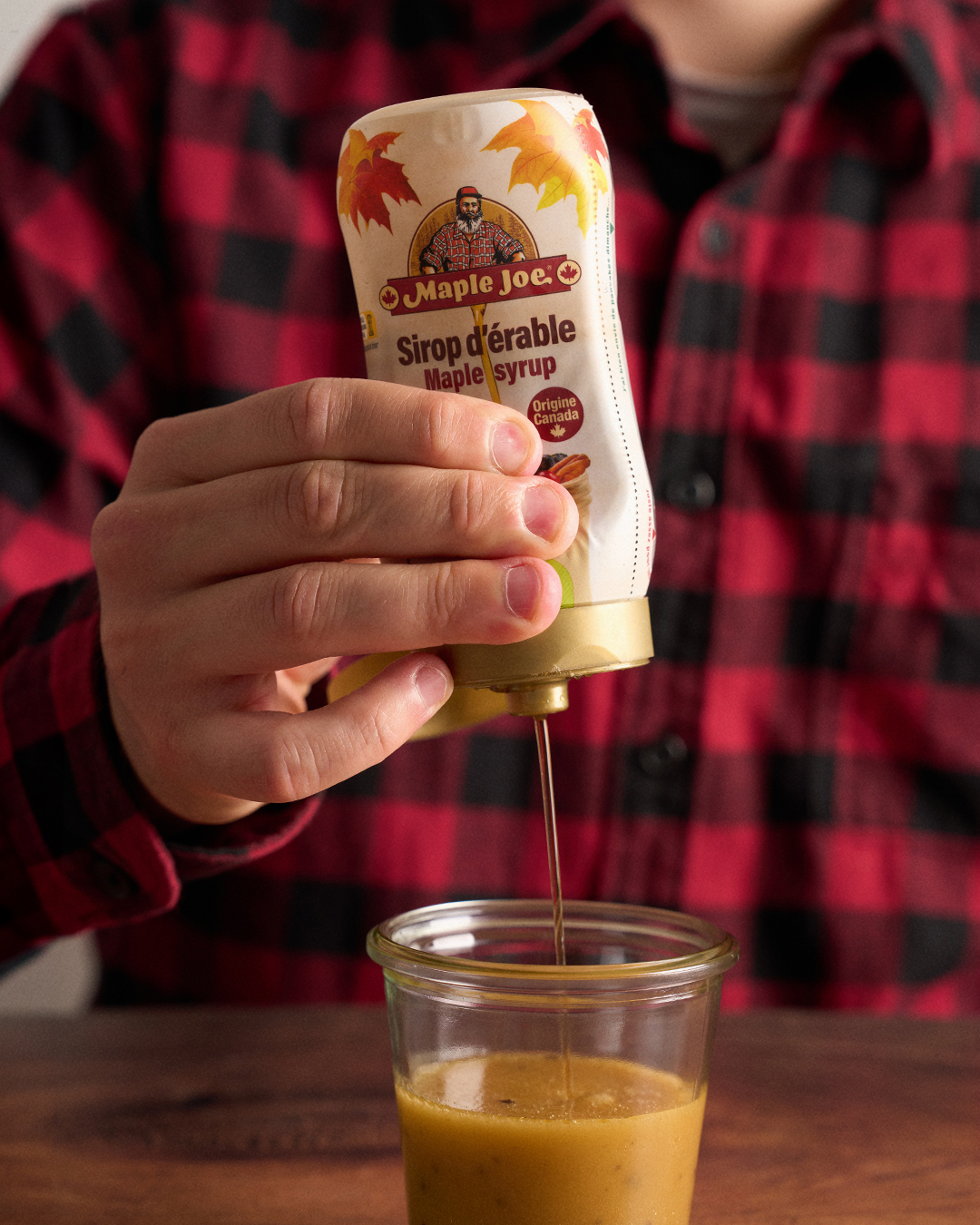 Trader Joe's organic maple syrup for homemade vinaigrette