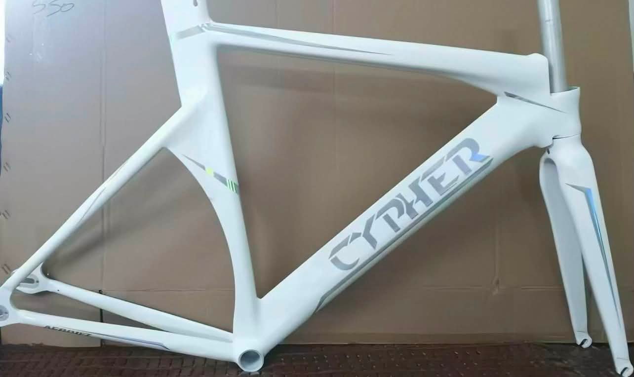 FOR SALE FRAME SET ONLY 🔐cypher fixie frame set “white” Cypher