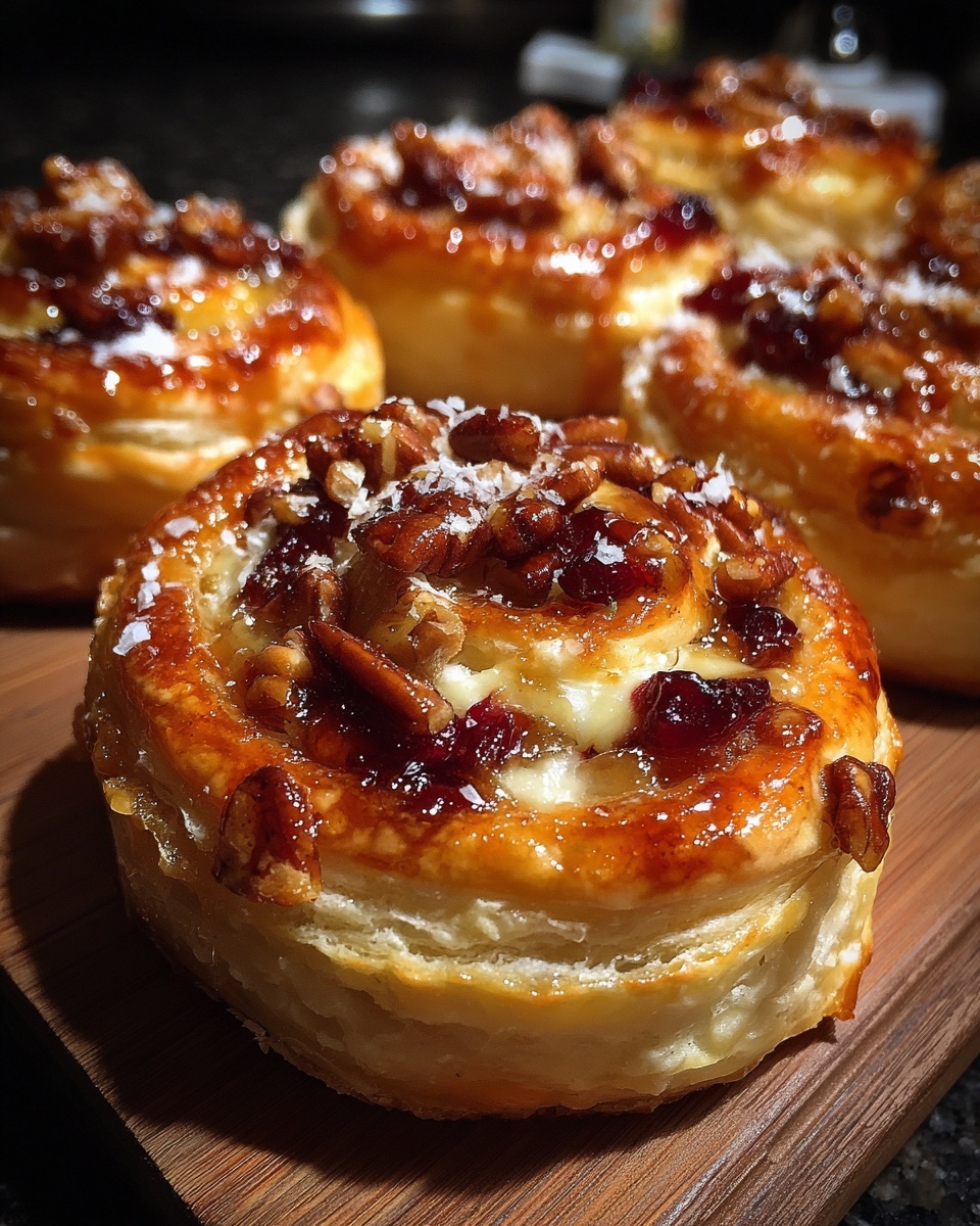 Recipes realm - Puff Pastry Pinwheels with Cranberry... | Facebook