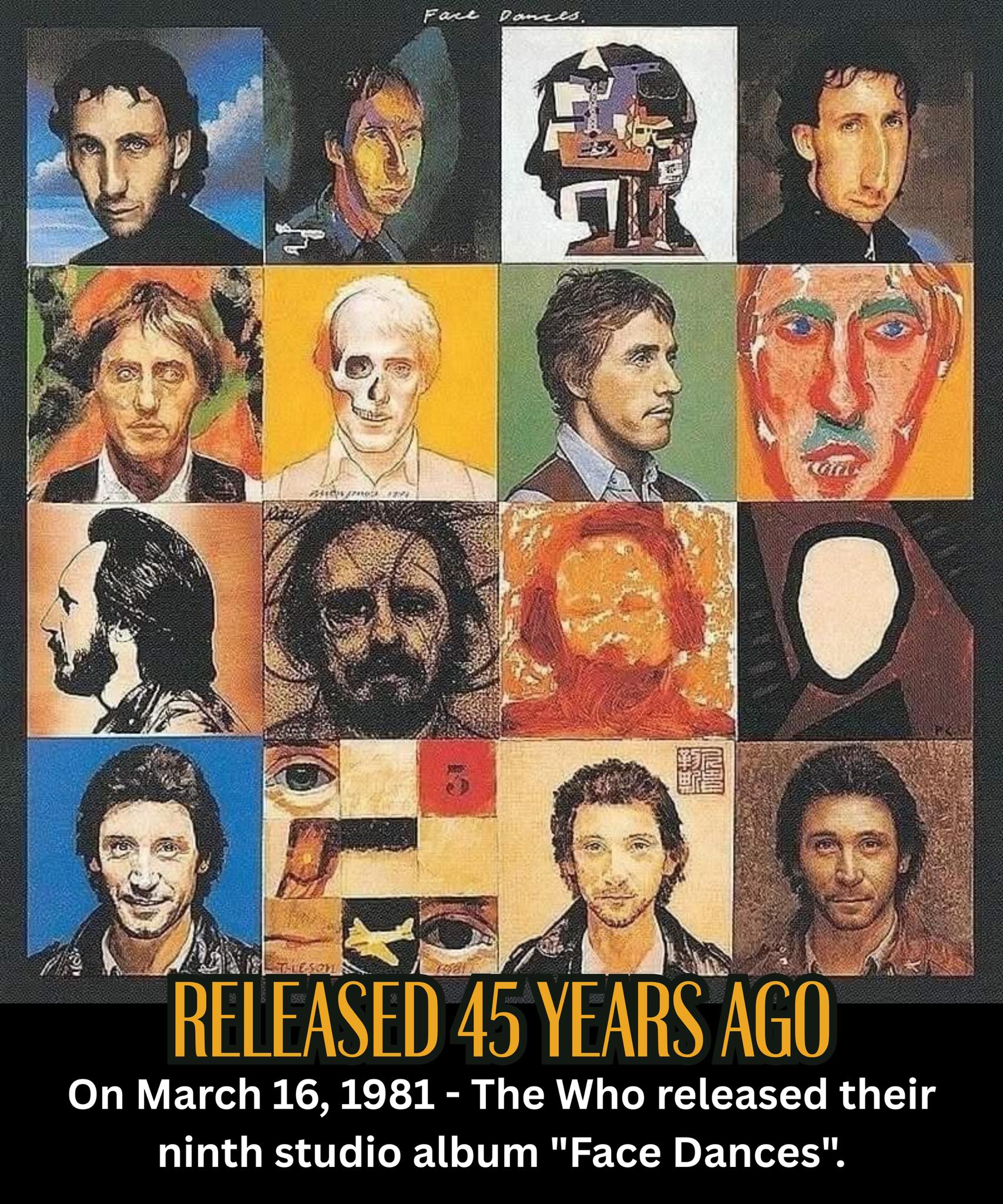 On March 16, 1981 - The Who released their ninth studio album