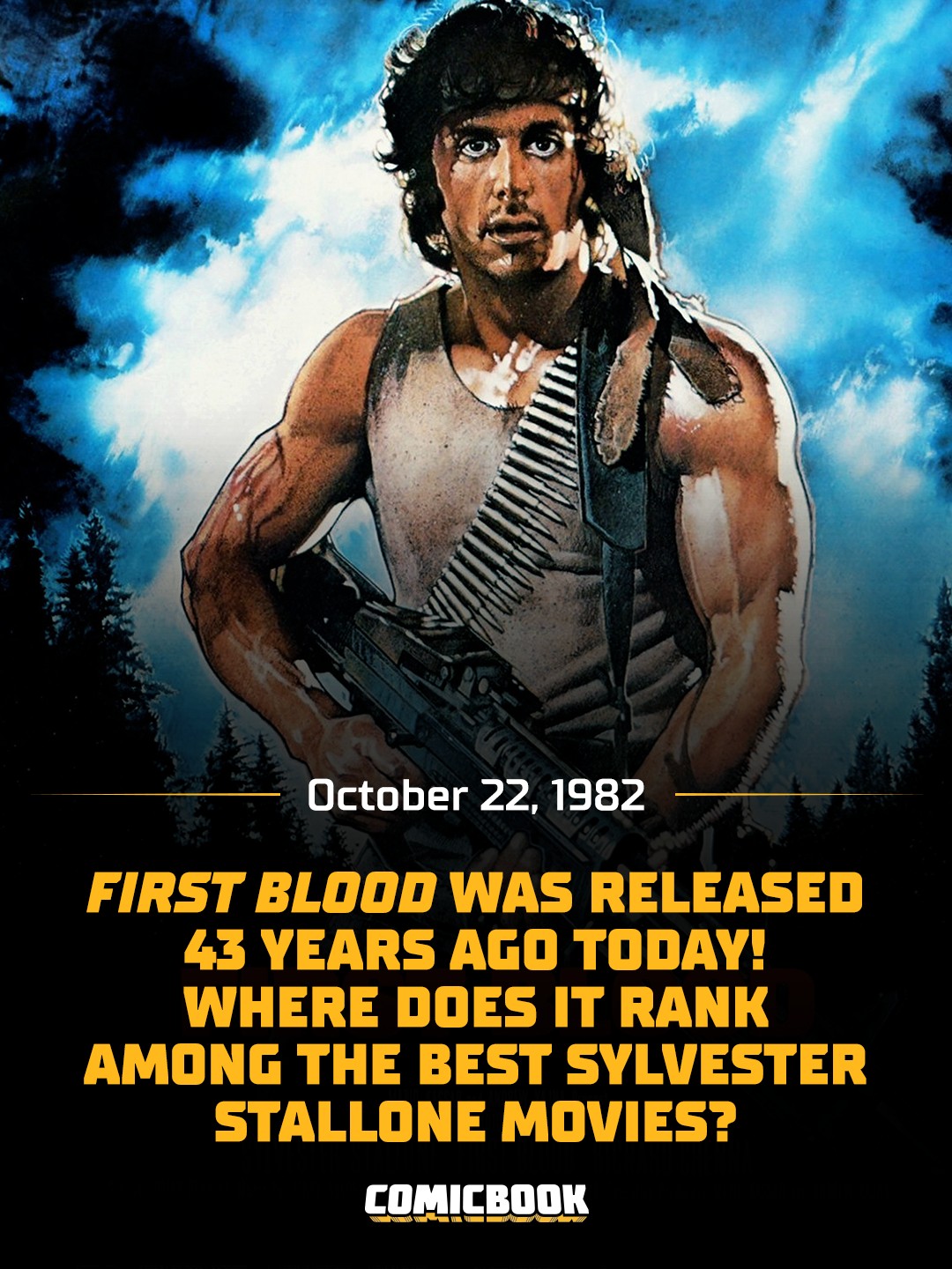 ComicBook.com - First Blood's success spawned the #Rambo... | Facebook