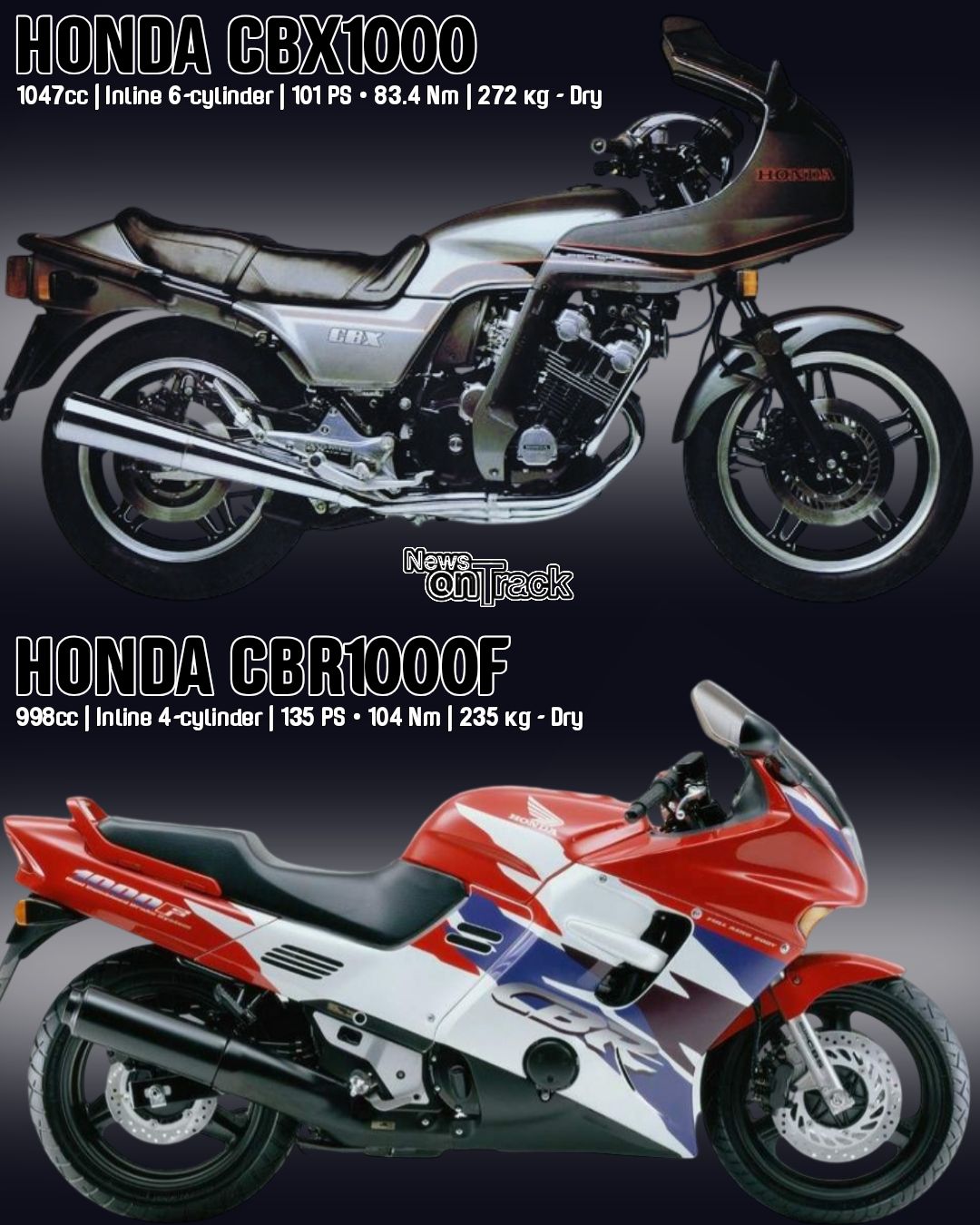 When you pit the faired 1981–1982 Honda CBX1000 against the mid