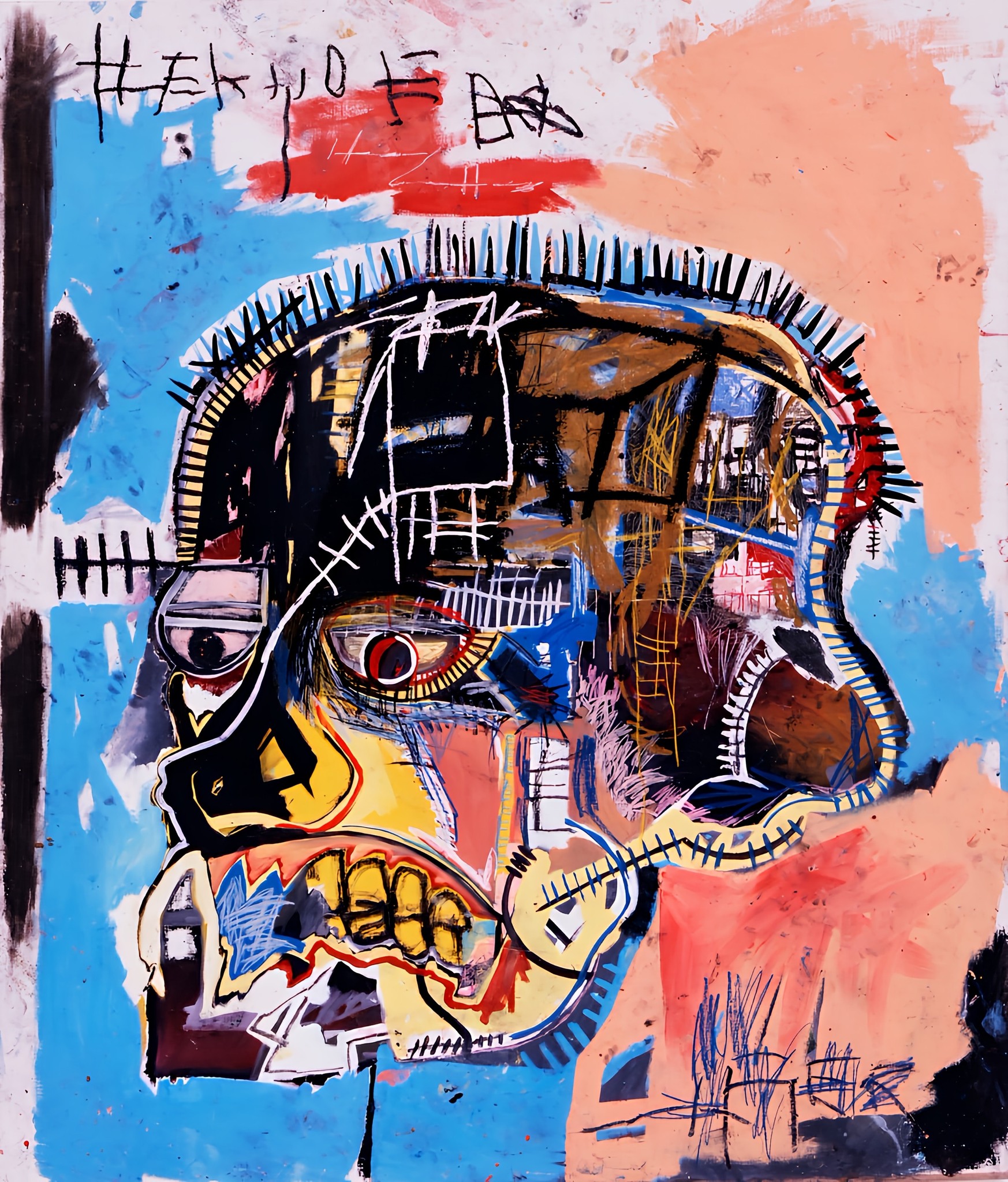Jean-Michel Basquiat 👑👑👑 Untitled 1982 