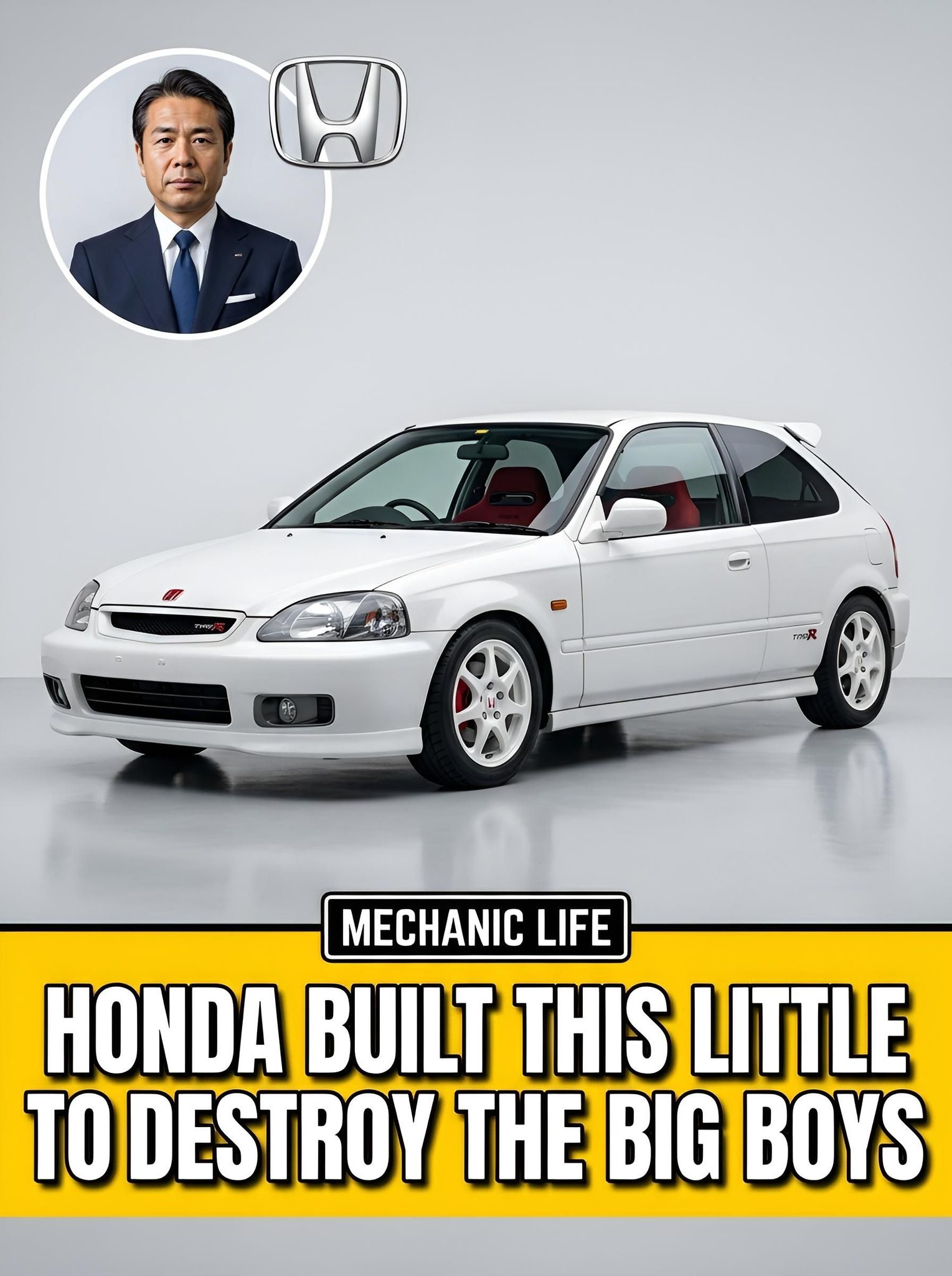 The EK9 Civic Type R is a cult classic. Providing pure fun and