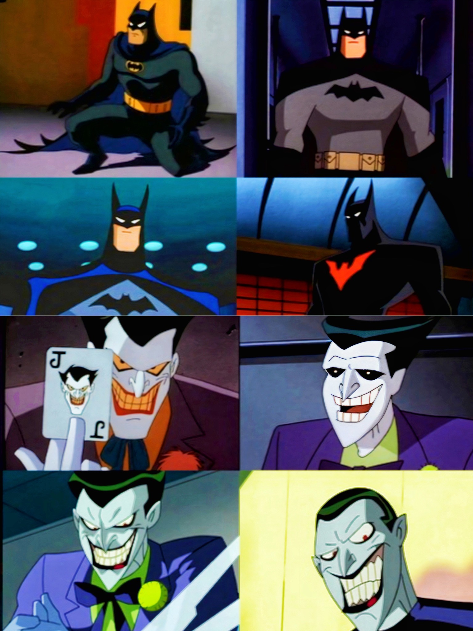 The Joker of the classic DCAU featured in 