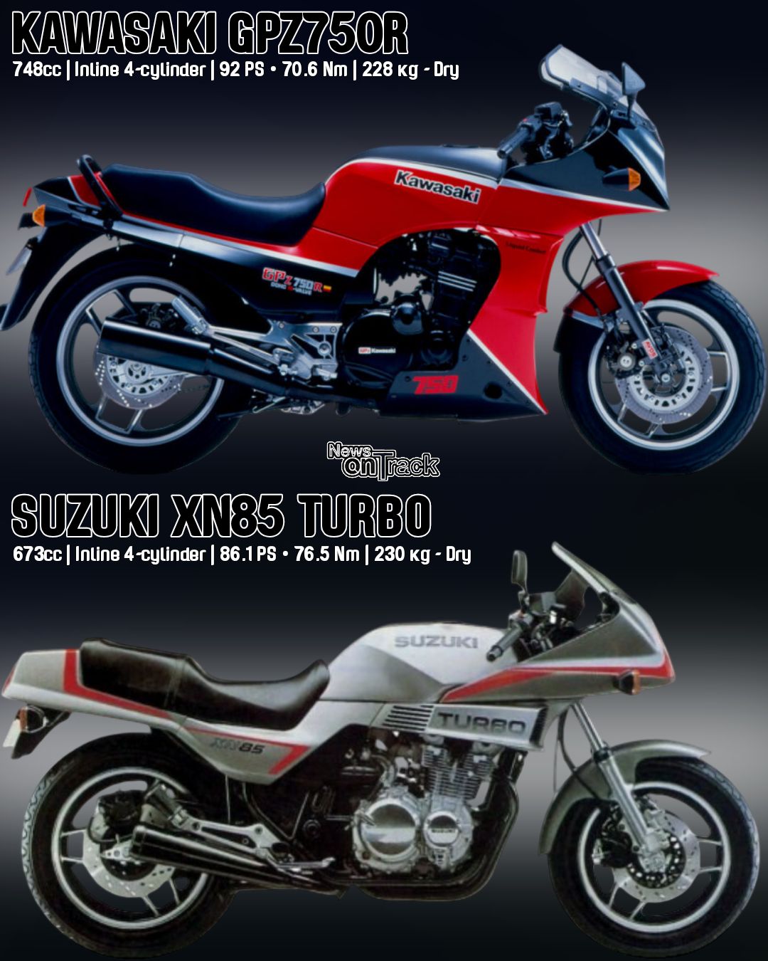 The mid-1980s sparked a fierce evolutionary war in motorcycle