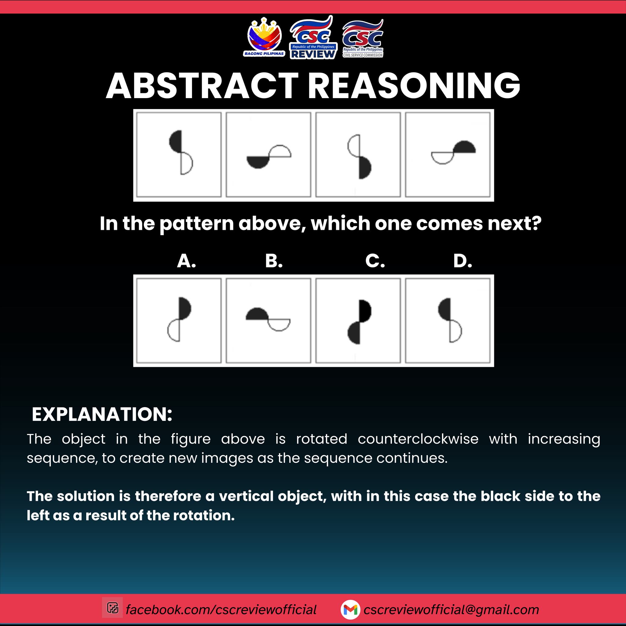 CivilService - Civil Service Exam 2026 Review: Abstract Reasoning. # ...