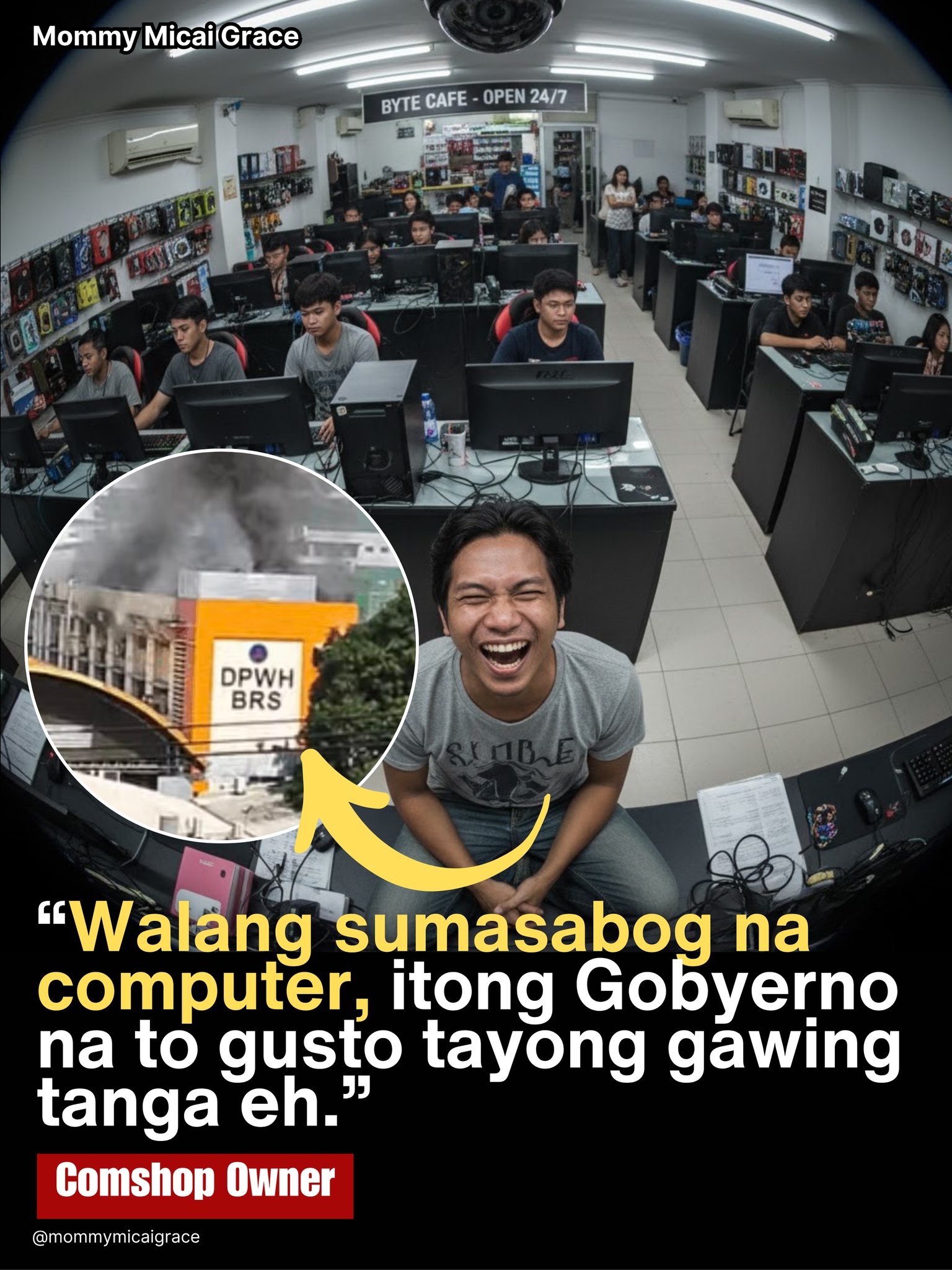 Mommy - 🥴 WALANG SUMASABOG NA COMPUTER, ITONG GOBYERNO NA TO GUSTO ...