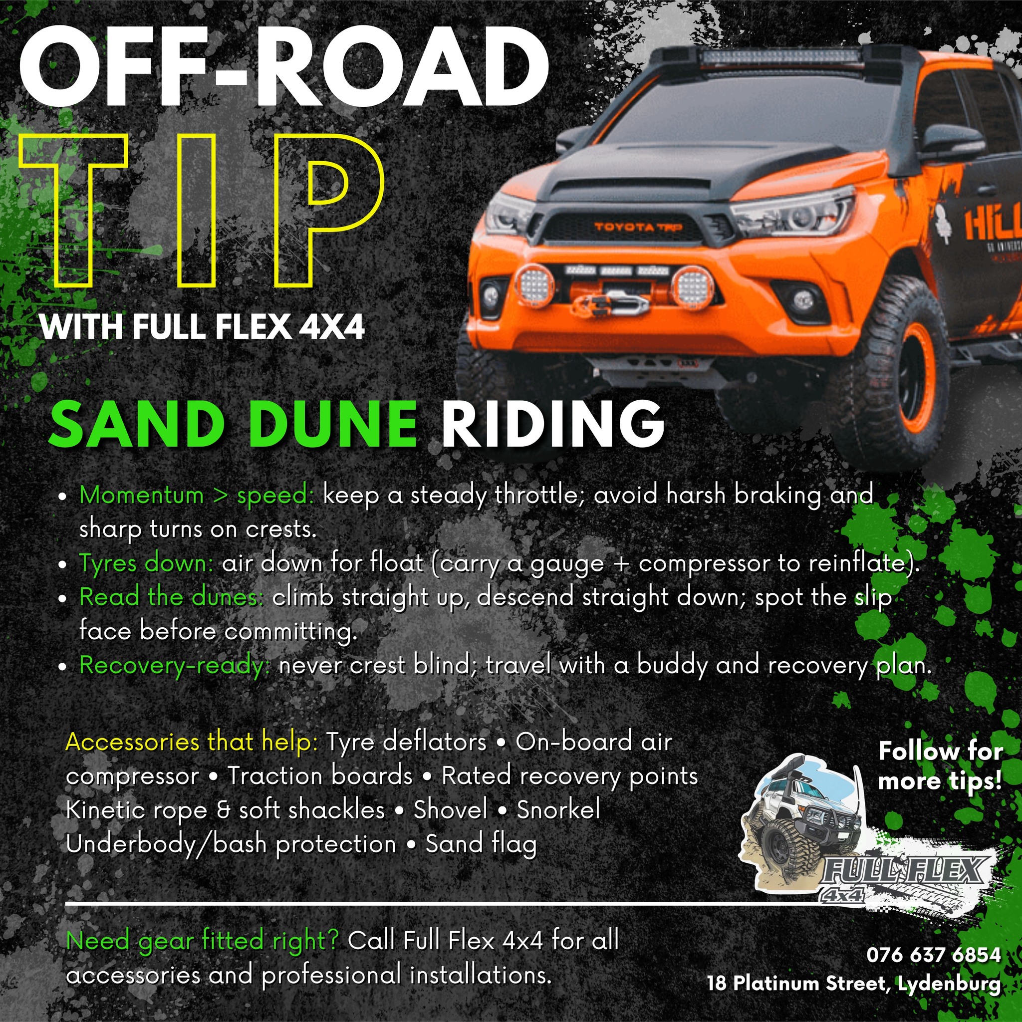 Full Flex 4x4 - Off-road Accessories and Equipment Fitment Centre ...