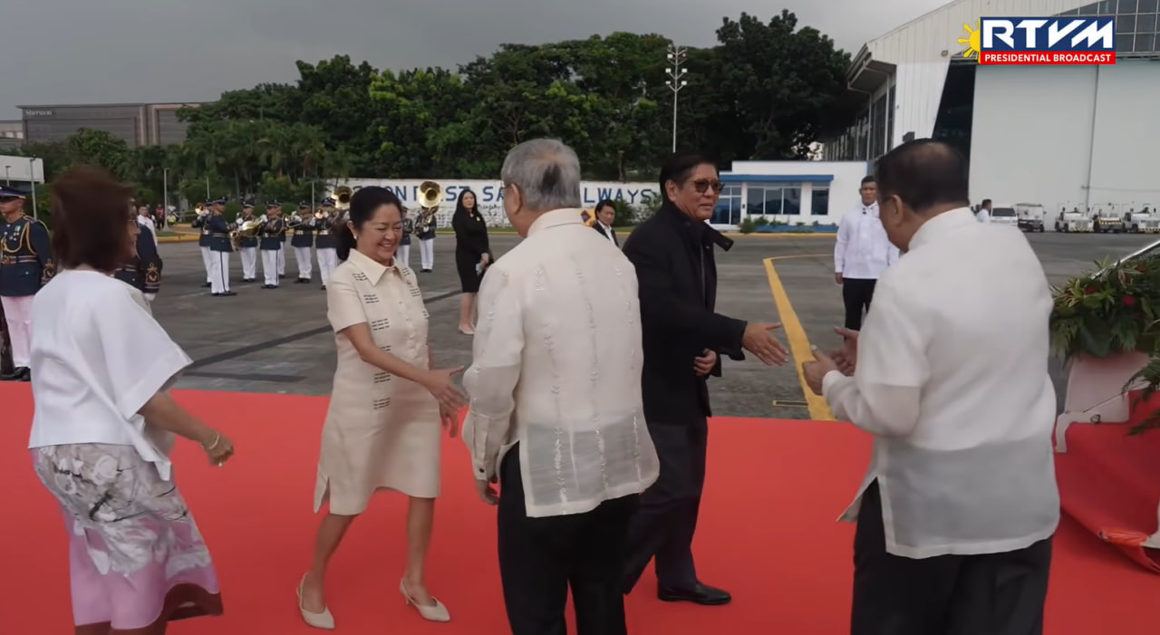 NET25 - TINGNAN: Pupunta na sa South Korea si Pangulong Ferdinand ...