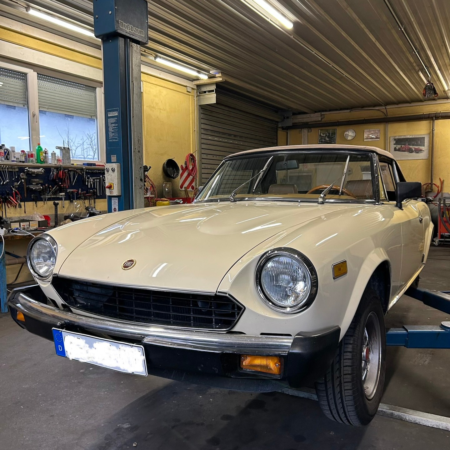 Spider-Point Fiat 124 Spider | Kappel-Grafenhausen