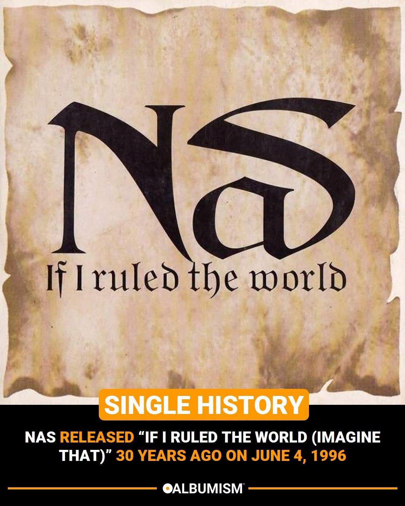 Nas releases 'If I Ruled the World' single