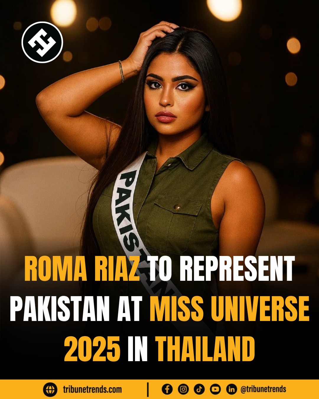 Tribune - Roma Riaz, aged 24 years, is set to represent Pakistan in the ...