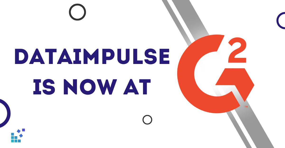 DataImpulse - ⭐ DataImpulse is now on the G2 ⭐ Good news!!! DataImpulse ...