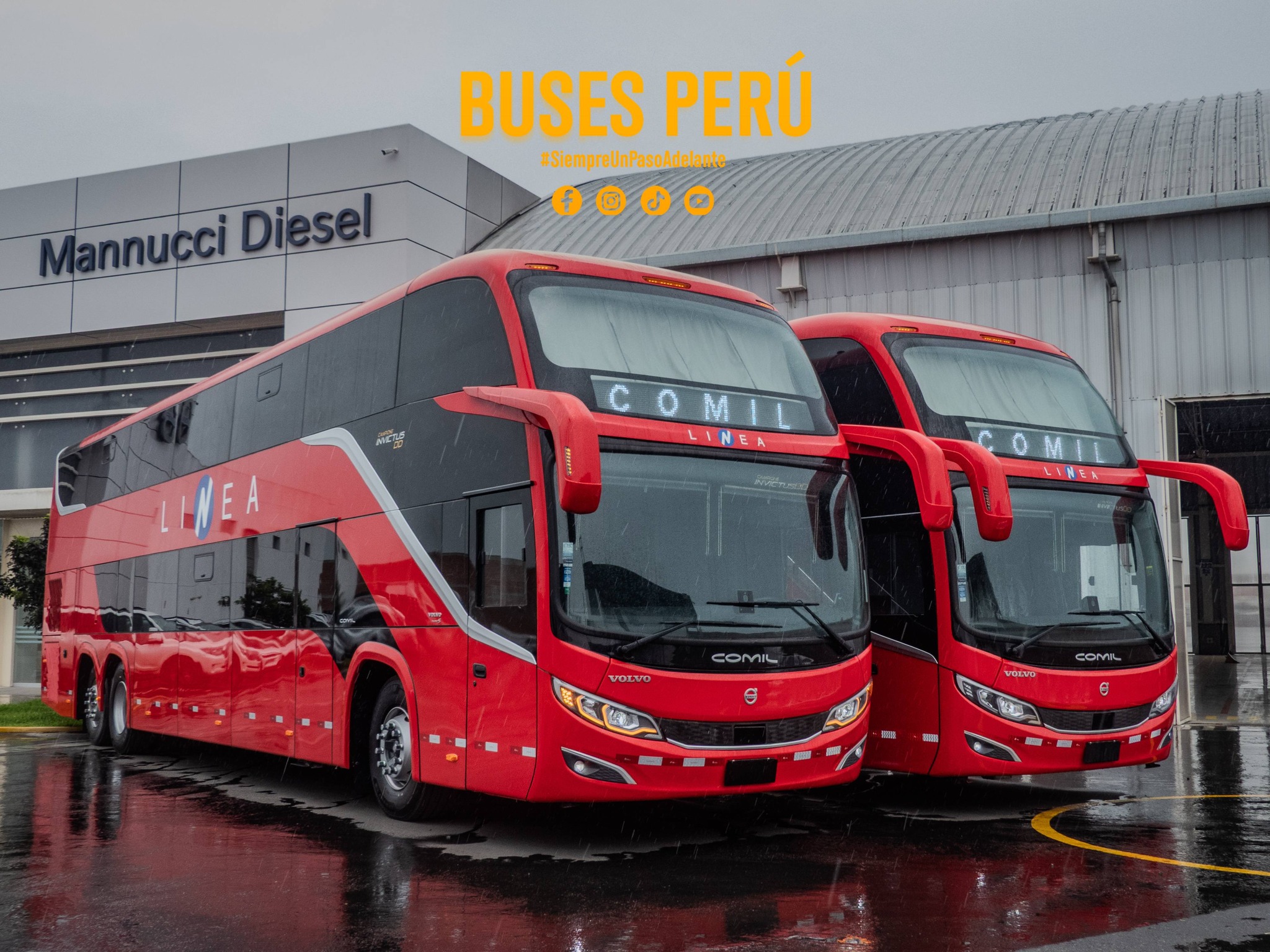 Buses Perú 🇵🇪 | #LoNuevoNuevo | Comil Perú Hace entrega a Transportes ...
