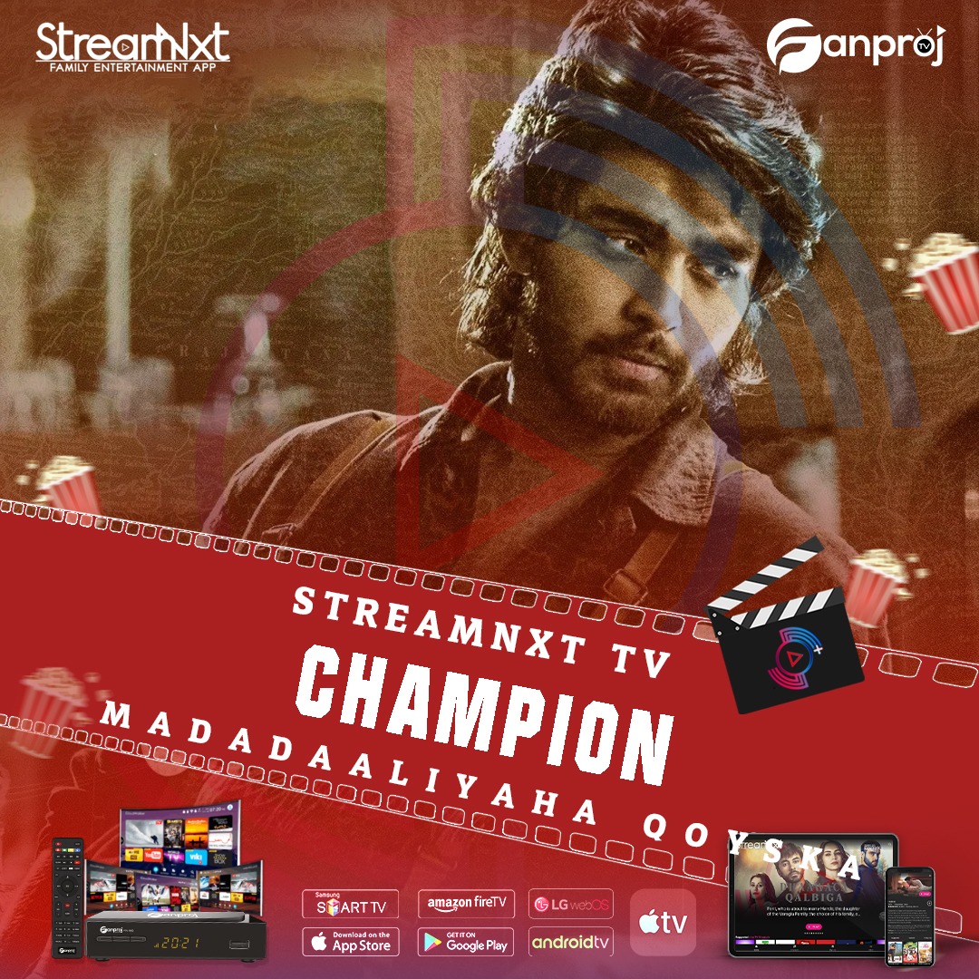 Fanproj - 🎬***FRIDAY MOVIE*** CHAMPION Af Somali 4K 📺Ka Daawo Fanproj ...